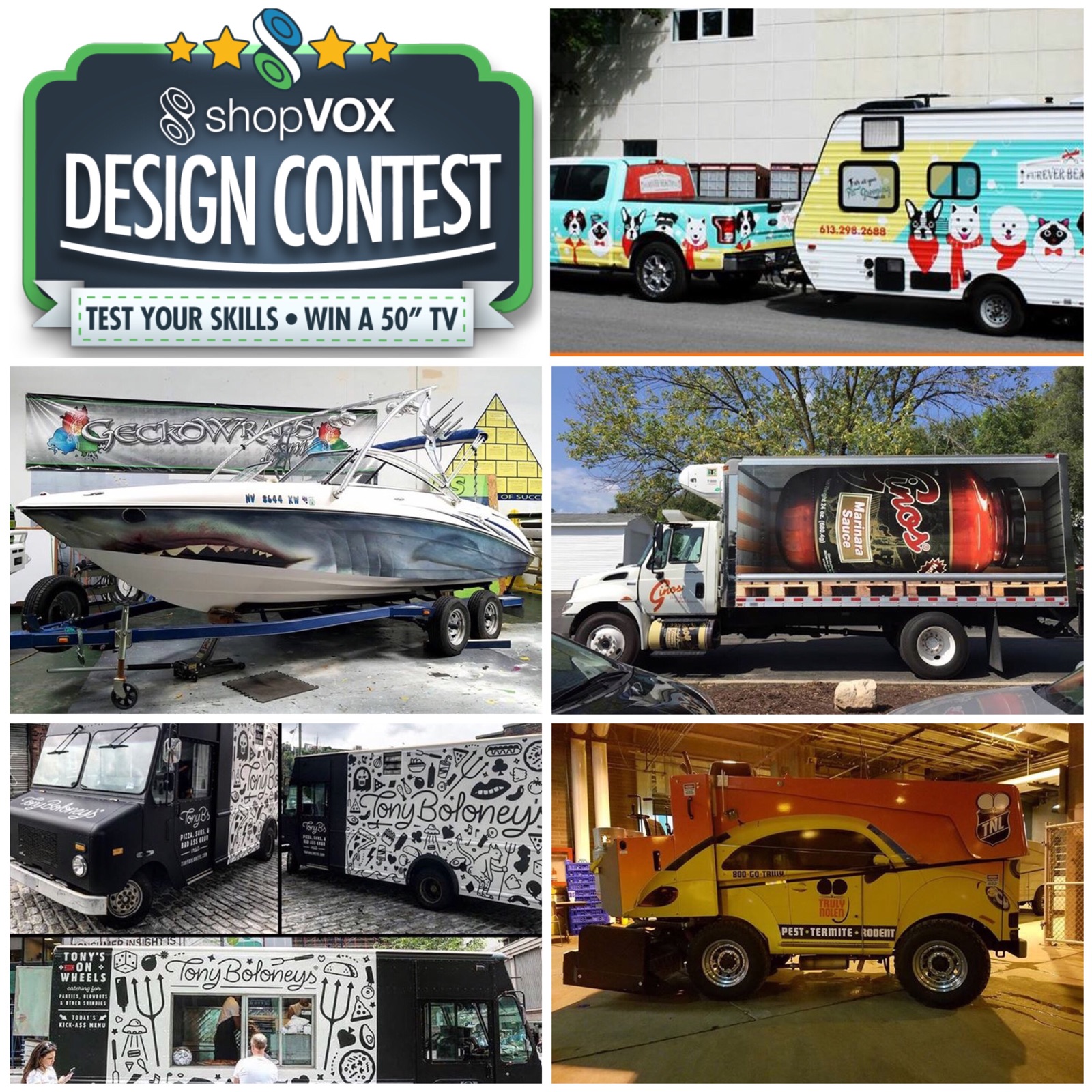 graphic design wrap contest finalists