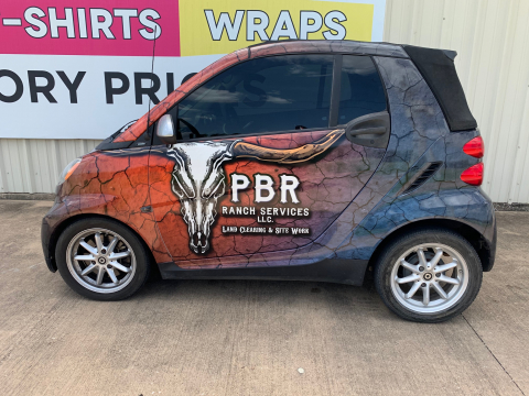 Wrapped Car Design.